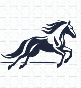 Galoppierendes Pferd